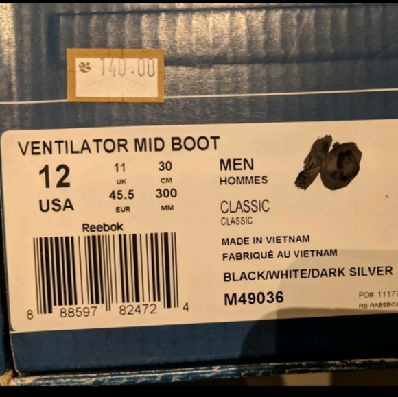 REEBOK Ventilator Mid Boot - Picture 2 of 4